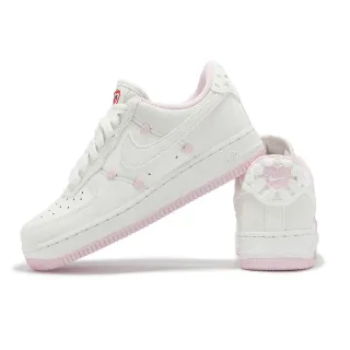 【NIKE 耐吉】休閒鞋 Wmns Air Force 1 07 女鞋 男鞋 粉 米白 情人節 愛心 AF1 經典(HV5992-111)