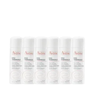【Avene 雅漾官方直營】活泉水50mlx6入組(隨身旅行用)
