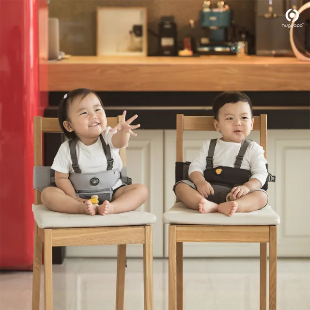 【hugpapa】DIAL-FIT 韓國兒童兩用可調式安全帶 攜帶式餐椅固定帶(月銷百條帶娃神器)
