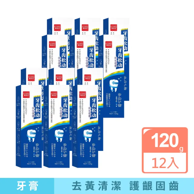 【酷齒達】鬆動牙膏120g 12入(固齒牙膏)(其他規格)