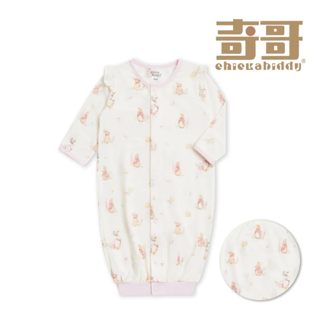 奇哥奇哥 比得兔 嬰幼童裝 花精靈長袍妙妙裝/連身衣-水晶紗(3-12個月)