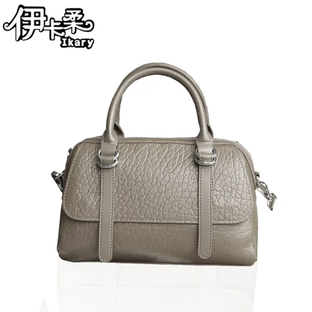【Ikary 伊卡柔】真皮包包 精品女包斜背包 手提包