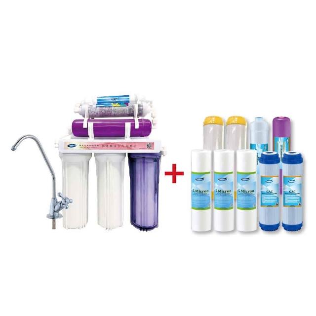 【Toppuror泰浦樂】常規六道中空絲膜軟水淨水器_TPR-UF006+CC-24D(含一年份濾心)