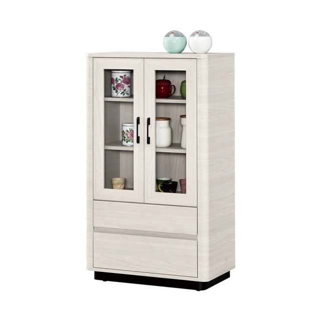 ONE 生活 新款-A4二層轉角櫃/可調高度角落櫃/隙縫櫃(