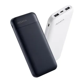 【ADATA 威剛】C100 2色可選 20W PD/QC薄型輕量極速快充行動電源-10000mAh(37Wh/具Wh標示)