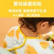 【aiebao】寶寶吃飯一體式罩衣 餐椅兒童自主進食全包飯兜 防水防髒反穿衣圍兜
