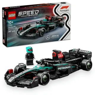 【LEGO 樂高】極速賽車系列 77244 Mercedes-AMG F1 W15 賽車(一級方程式 梅賽德斯 兒童玩具 跑車模型)