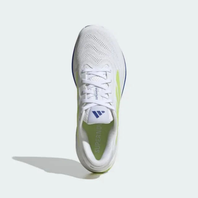 【adidas 愛迪達】SUPERNOVA RISE 2 WIDE M 白色 慢跑鞋 運動 透氣 男款(IH8712)