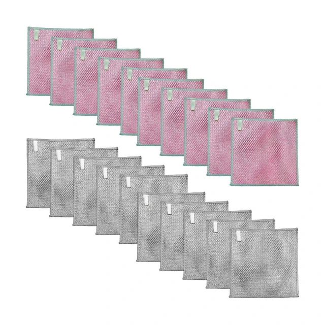 吸油王 強力去污萬用抹布20入(廚房抹布/去汙抹布/擦碗布)