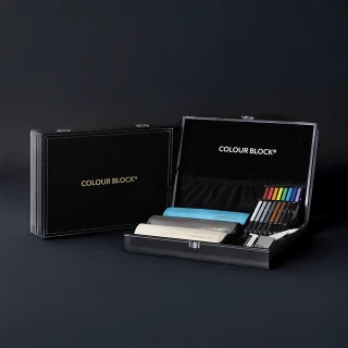 【COLOUR BLOCK】素描彩鉛旅行繪圖組 專業粉彩x金屬筆(收納禮盒 質感禮物 外出創作)