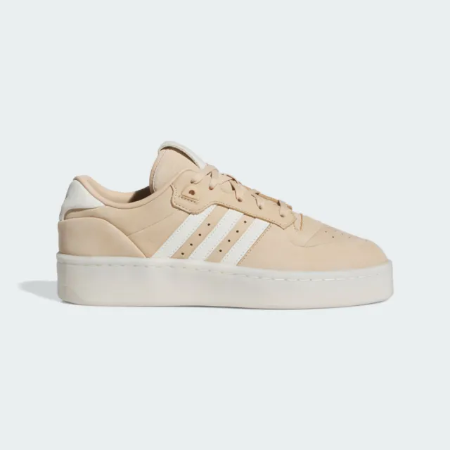 【adidas 愛迪達】Rivalry Lux Low 男 運動休閒鞋 低筒 簡約 舒適 穿搭 米色(IH0255)