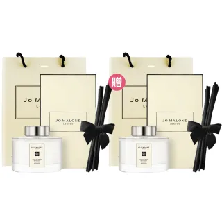 【Jo Malone】擴香165ml買1送1-多款可選/附品牌提袋(英國梨與小蒼蘭/青檸羅勒葉/藍風鈴/橙花-國際航空版)