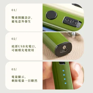 【戶外便攜】香薰蠟燭USB電弧充電打火機(烤肉 野外 露營 點火器 電子打火機)