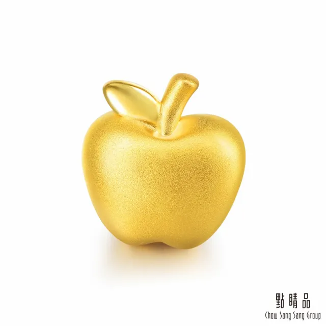 【點睛品】Charme 蘋果 黃金串珠