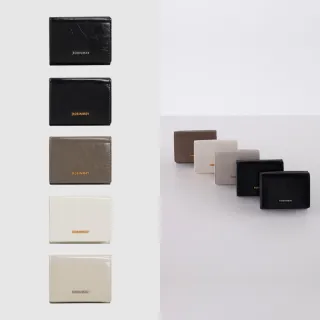 【ROBINMAY】楉木真皮掀蓋短夾(壓扣封口/多色任選)