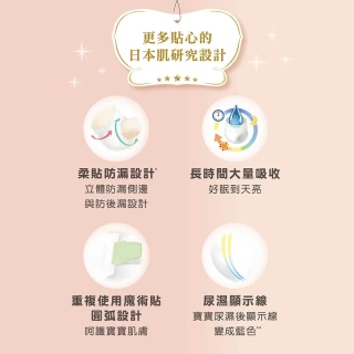 【妙而舒】頂柔舒護黏貼式紙尿褲 S-M箱購(S60片x4包/M48片x4包)