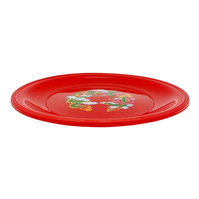 生活King 尺2圓盤/敬神紅盤-6入組(36.3x36.3