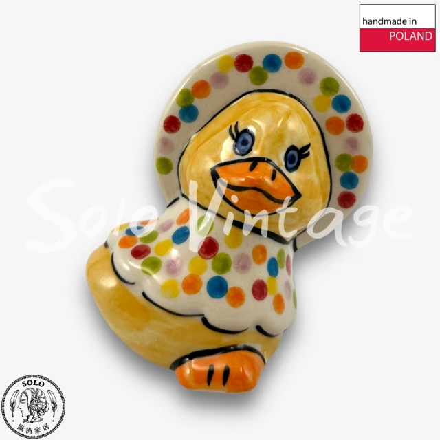 Madiggan 貝斯麗 手工鬱金香彩繪開運玻璃碗-湛藍色(