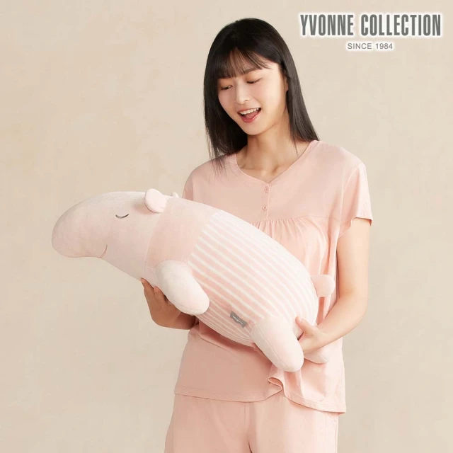 Mega 柔軟手感大頭造型兔子熊熊沙發抱枕(靠墊 靠枕 座椅