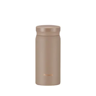 【Peacock 日本孔雀】小資族 超輕量隨身不鏽鋼 保冷保溫杯200ML-摩卡棕(迷你杯)