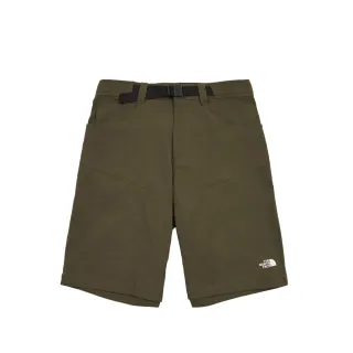 【The North Face】TNF 北臉 北面 休閒 吸濕排汗休閒 M TREKKER SHORT - AP 男 灰褐(NF0A8AV621L)