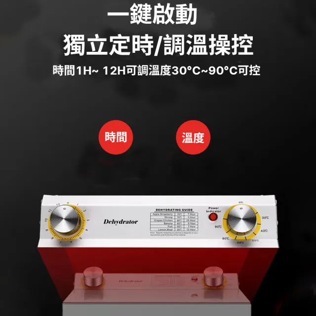 【Felsted 菲仕德】水果食品乾果機 食物乾燥機(果乾機 烘乾機 風乾機 18層)