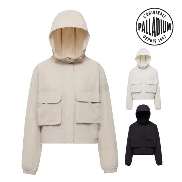 【Palladium】PALLADIUM 防潑水連帽風衣-女裝/女外套-三色任選