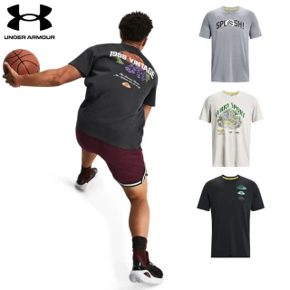 【UNDER ARMOUR】UA官方直營 男 CURRY 運動短T 短袖T-shirt(多款任選)