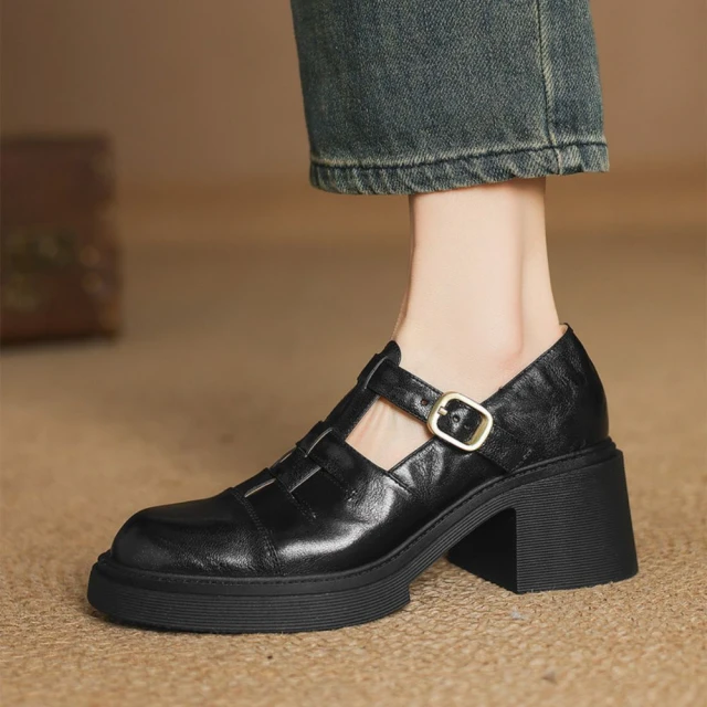 KOKKO 輕奢微性感尖頭後拉帶低跟包鞋(黑色)折扣推薦