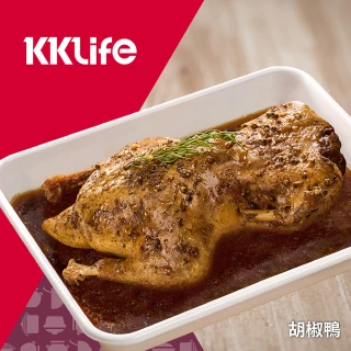 【KKLife】胡椒鴨一盒免運組(1400g/盒;火鍋.年菜.手路菜.土番鴨.一鴨雙吃)