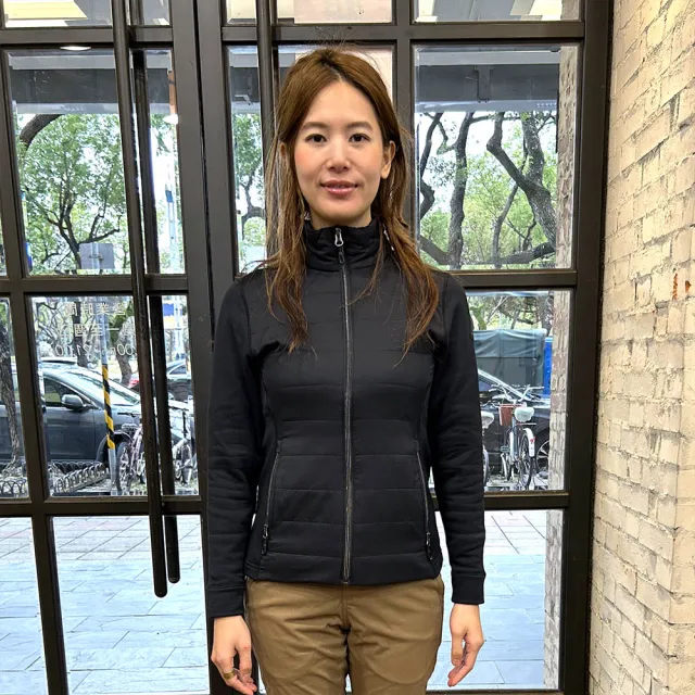 【HAKERS 哈克士】女款防潑水杜邦SORONA鋪棉外套(鋪棉外套)