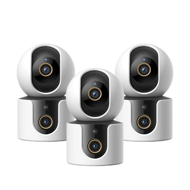 (三入組)【小米】官方旗艦館  智慧攝影機 C500 雙攝版