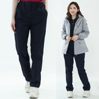 【遊遍天下】女款防潑水防風保暖刷毛褲雪褲長褲GP2018(S-5L 大尺碼)
