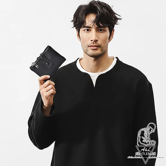 GUCCI 古馳 皮革拼PVC雙G對開短夾(黑色)評價推薦