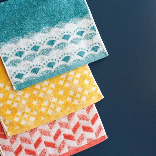 金鵬巾緻生活+ MIT台灣製 3入有機棉聖誕毛巾-淺藍(淺藍