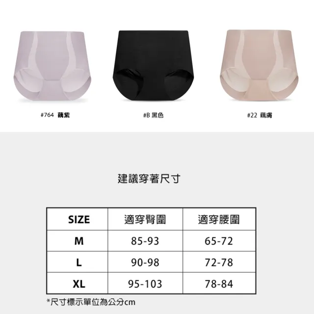 【蒂巴蕾】中高腰 微體雕無痕抗菌內褲-10D冰絲 M號-XL號(植物系桑蠶絲 涼感內褲 高腰 女內褲 包覆內褲)