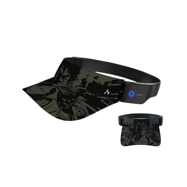 【HAKII 哈氪】MIX V穿戴式運動無線藍芽耳機 -帽簷款卡通褐色(東城代理商公司貨)