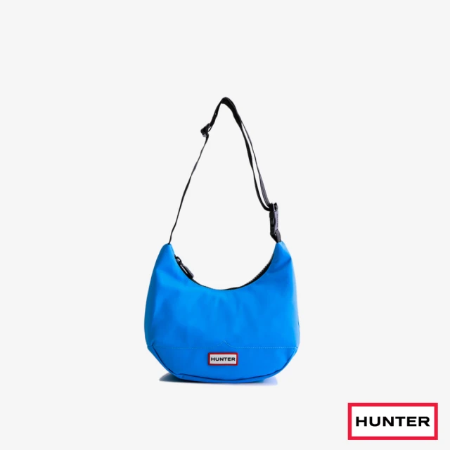 HUNTER 尼龍迷你Hobo包(蔚藍色)