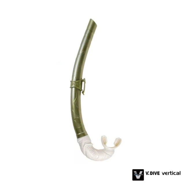 V.DIVEV.DIVE 威帶夫潛水呼吸管_多色可選 自由潛水全濕式呼吸管 SN-03白矽膠咬嘴(自由潛水呼吸管)