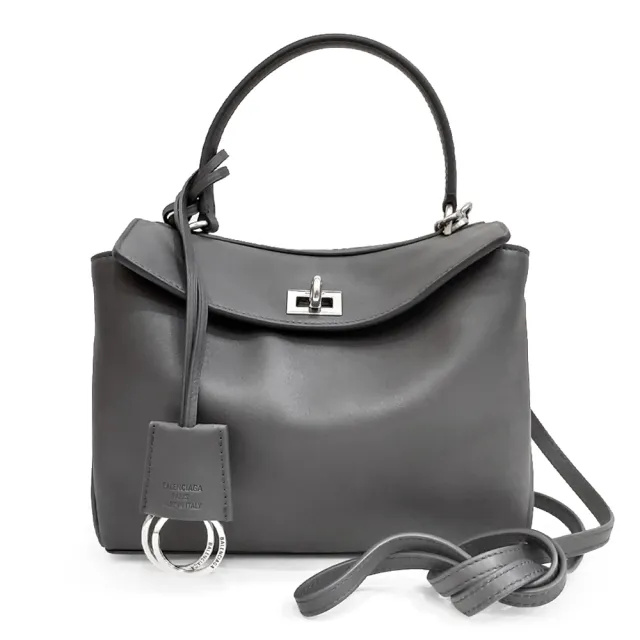 【Balenciaga 巴黎世家】795456 爆款Rodeo系列極簡鬆弛美柔軟垂墜牛皮MINI手提斜背包(顏色任選)