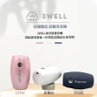 【3WELL】2in1充抽氣真空機含4入真空壓縮袋(真空幫浦 抽氣機 充氣球 旅行打包 冬衣換季 棉被收納)