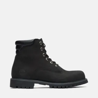 【Timberland 官方旗艦】男款黑色防水六吋靴(6939R001)