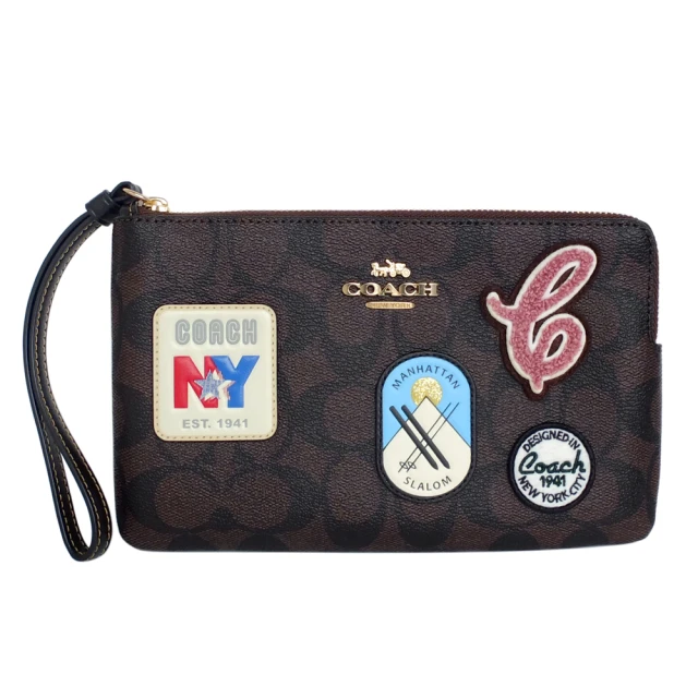 COACH 布面緹花LOGO證件/鑰匙零錢包-午夜藍評價推薦 COACH 布面緹花LOGO證件/鑰匙零錢包-午夜藍評價推薦