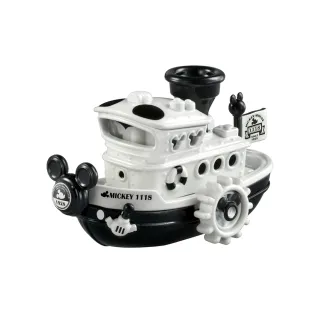 【TOMICA】迪士尼小汽車 特仕車 米奇蒸氣船 黑白