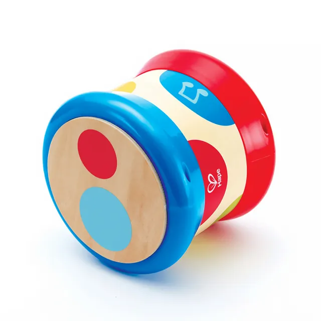 【德國Hape】滾滾樂電子音樂鼓(木製玩具/木頭玩具/彌月禮/生日禮)