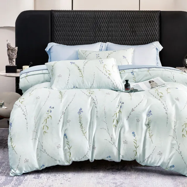 【ALAI 寢飾工場】5尺雙人60支天絲萊賽爾床包枕套組(多款任選 台灣製造)