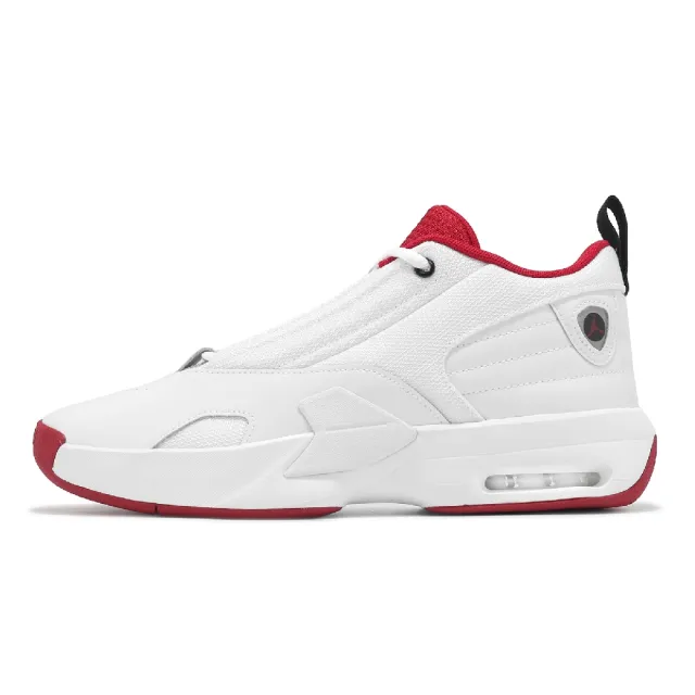 【NIKE 耐吉】籃球鞋 Jordan Max Aura 6 男鞋 白 紅 氣墊 緩震 運動鞋(FQ8298-106)