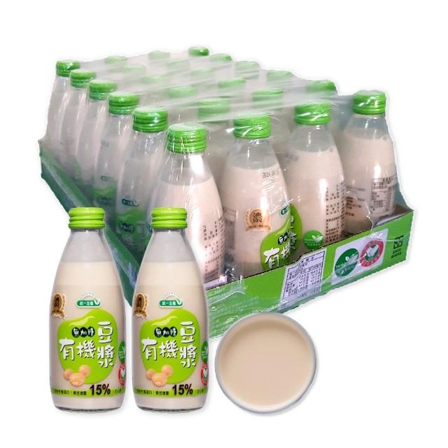 【統一生機】有機無加糖豆漿245mlx24瓶