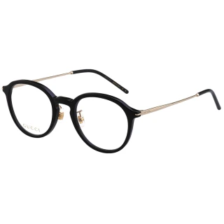 【GUCCI 古馳】光學眼鏡 GG1734OK(黑色)