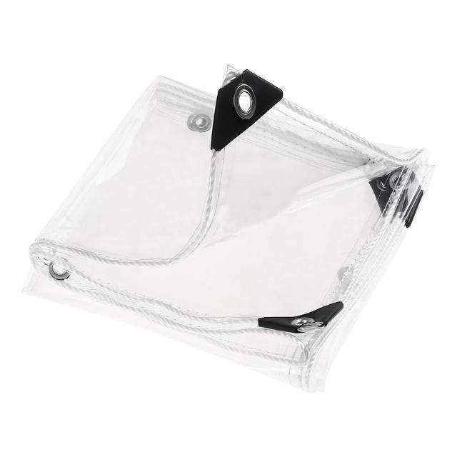 【Incare】80x150cmPVC透明防水帆布-1入組(2.64尺x4.95尺/檔雨布 棚布 溫室 檔風布)